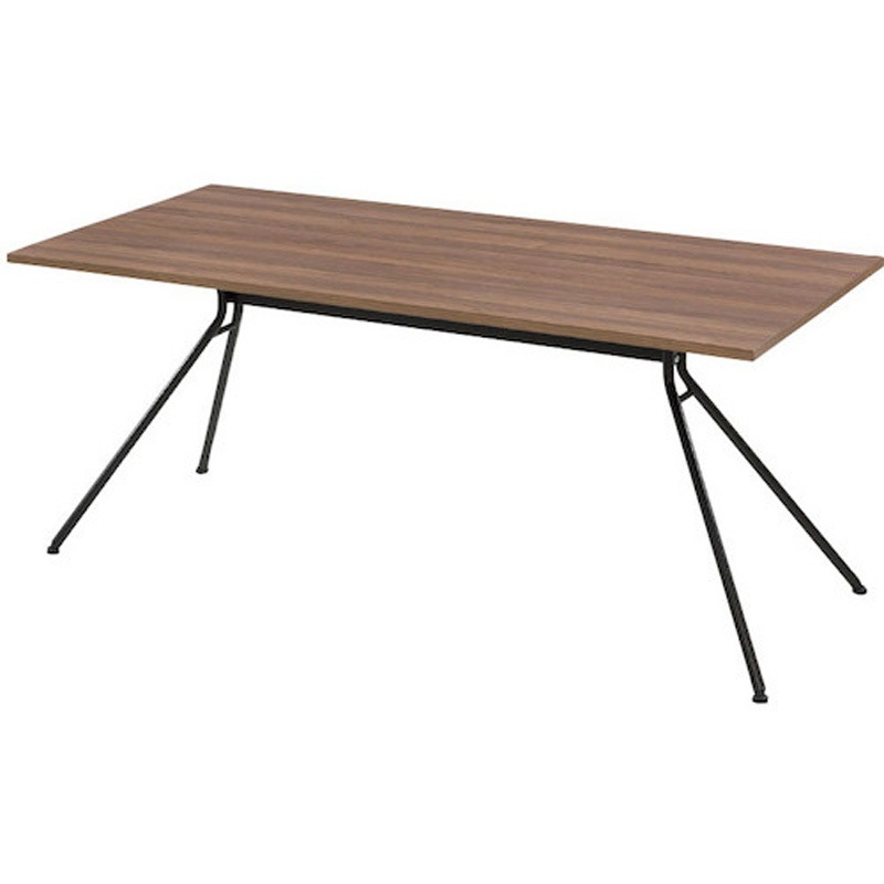 CTY-1890K-DC パイプ脚テーブル トヨスチール(トヨセット) ダークブラウン 高さ720mm間口1800mm奥行900mm  CTY-1890K-DC 65,340円