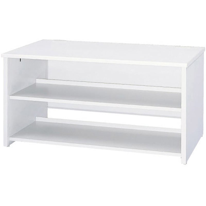 50SNH-167EWW 機器用テーブル トヨスチール(トヨセット) ホワイト 高さ720mm間口1600mm奥行700mm  50SNH-167EWW