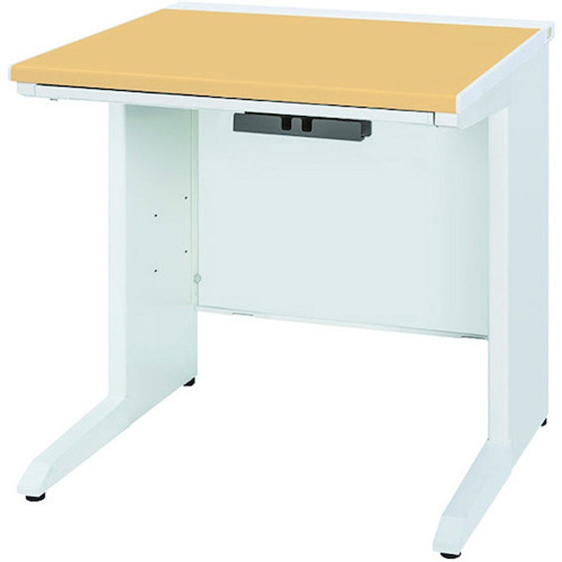50XBL-087HPW 平デスク 50Xシリーズ トヨスチール(トヨセット) ホワイト色 高さ700mm間口800mm奥行700mm  50XBL-087HPW