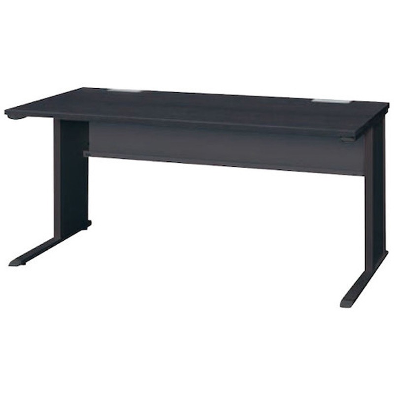 FNL-167HNBB 平デスク FNLシリーズ ブラック トヨスチール(トヨセット) なし(引出しはオプション) 高さ720mm間口1600mm奥行700mm  FNL-167HNBB