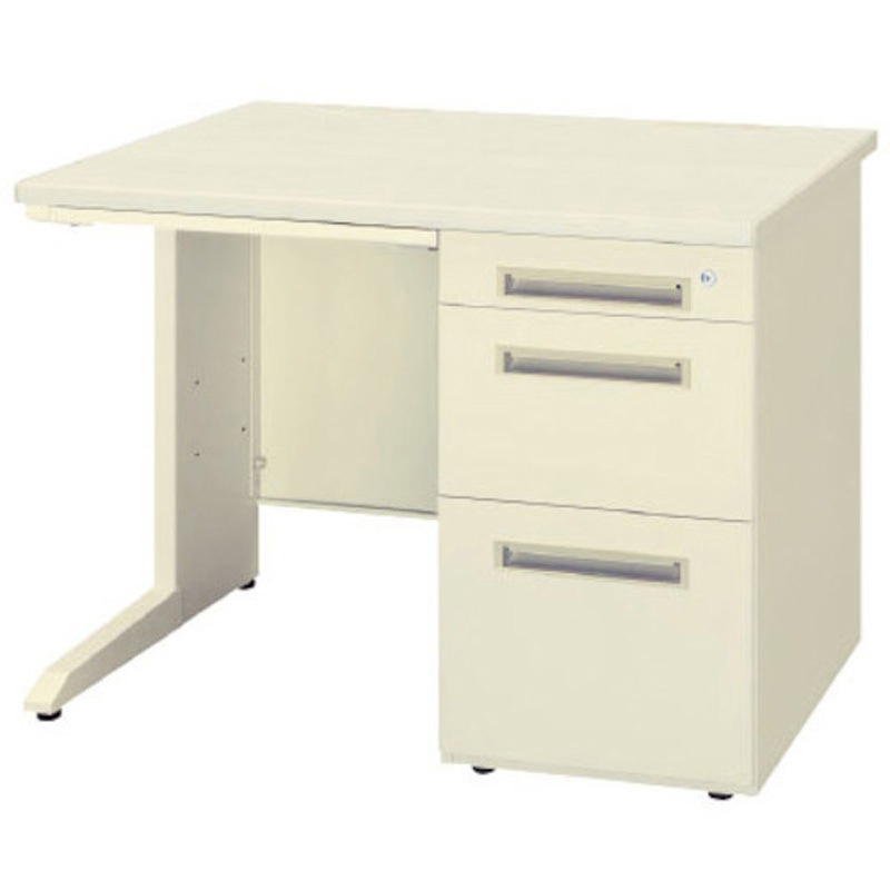 50CBL-117ARCG 片袖デスク 50Cシリーズ ニューグレー トヨスチール(トヨセット) 高さ700mm間口1100mm奥行700mm  50CBL-117ARCG