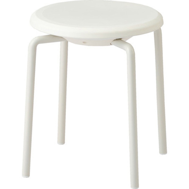 MUS-54W スツール ノーリツイス ホワイト色