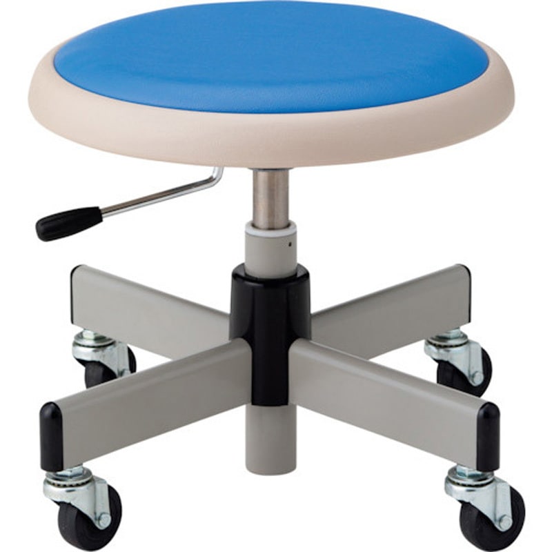 TAC-H36L-Z-GR 作業用チェア ノーリツイス ビニールレザー張り