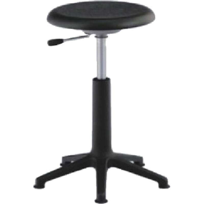 TD-53B 作業用チェア ノーリツイス ブロー成型座 ブラック色