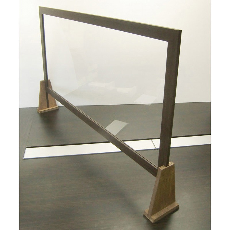 80000012k 飛沫防止パーテーション アクリル板 木枠付 上位モデル 幅  