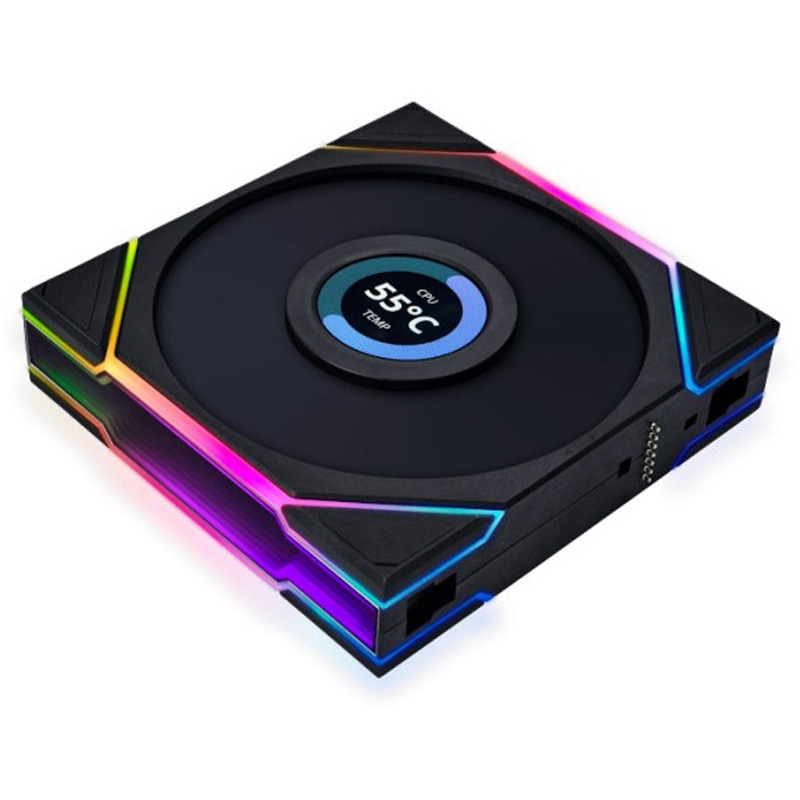 UF-TL140-LCD-1B 液晶付き140mmPWMケースファン 1個 LIAN LI 【通販