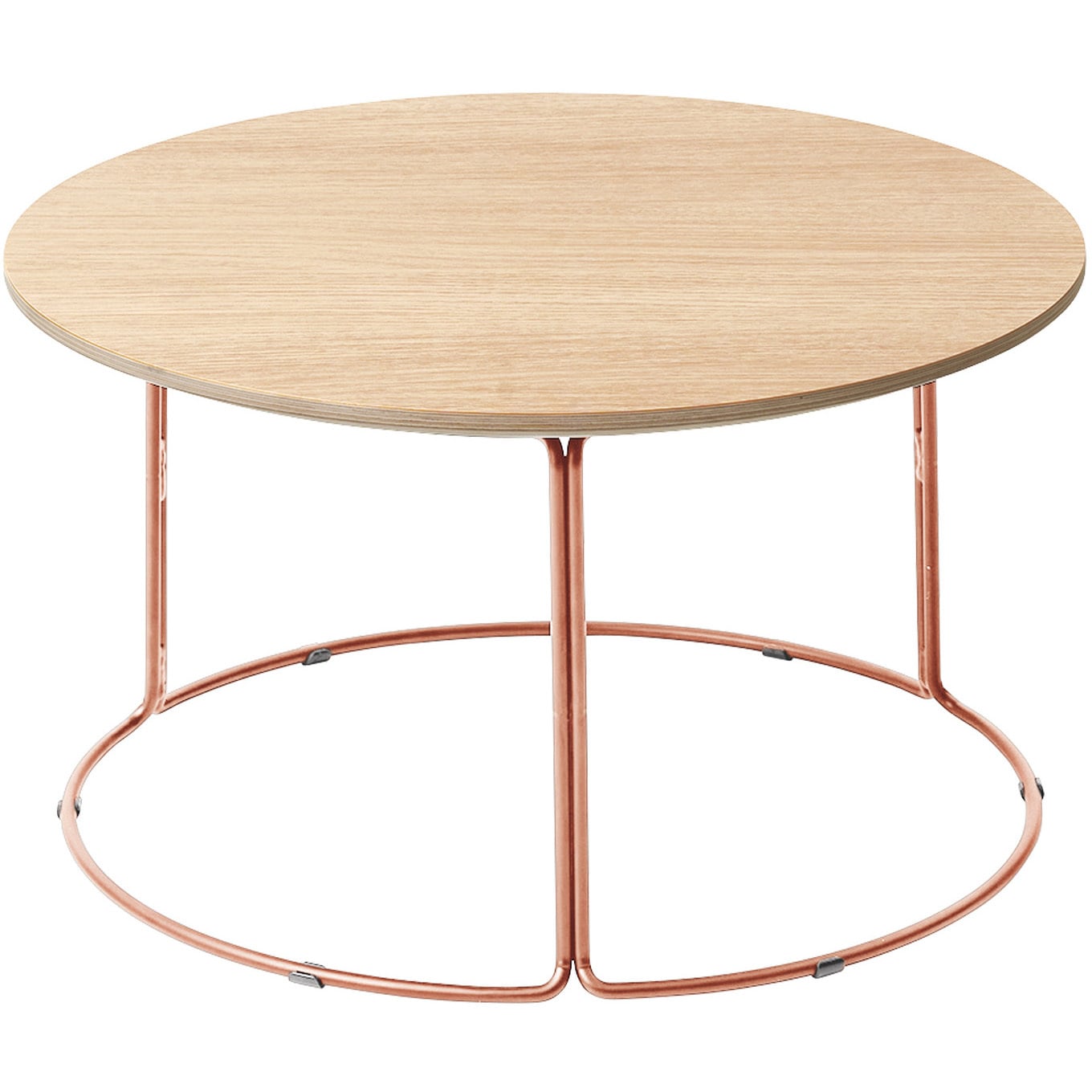 T75-C21M-MP11 テーブル CK-750 メラミン天板 カッパー脚 (配送・組立サービス付き) コクヨ 高さ335mm幅600mm奥行600mm  T75-C21M-MP11 42,237円