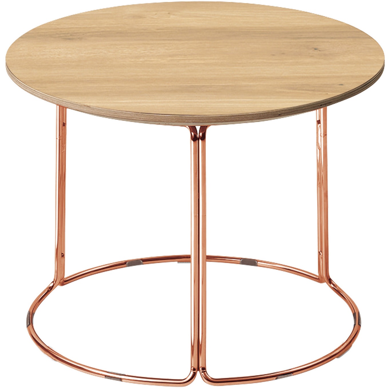 T75-C11M-MY31 テーブル CK-750 メラミン天板 カッパー脚 (配送・組立サービス付き) コクヨ 高さ335mm幅450mm奥行450mm  T75-C11M-MY31