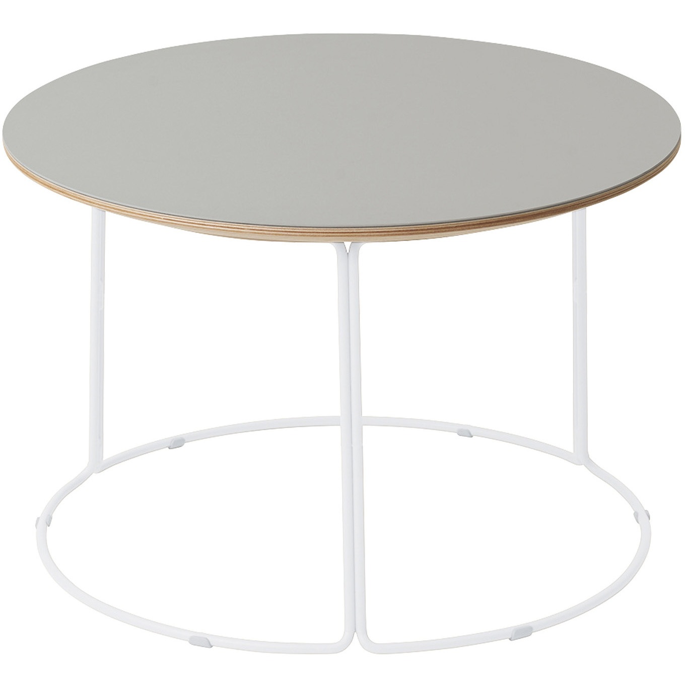 T75-W22L-F751 テーブル CK-750 リノリウム天板 ホワイト塗装脚 (配送・組立サービス付き) コクヨ 高さ385mm幅600mm奥行600mm  T75-W22L-F751