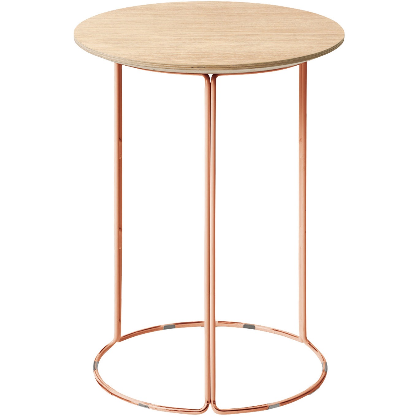 T75-C14M-MP11 テーブル CK-750 メラミン天板 カッパー脚 (配送・組立サービス付き) コクヨ 高さ595mm幅450mm奥行450mm  T75-C14M-MP11