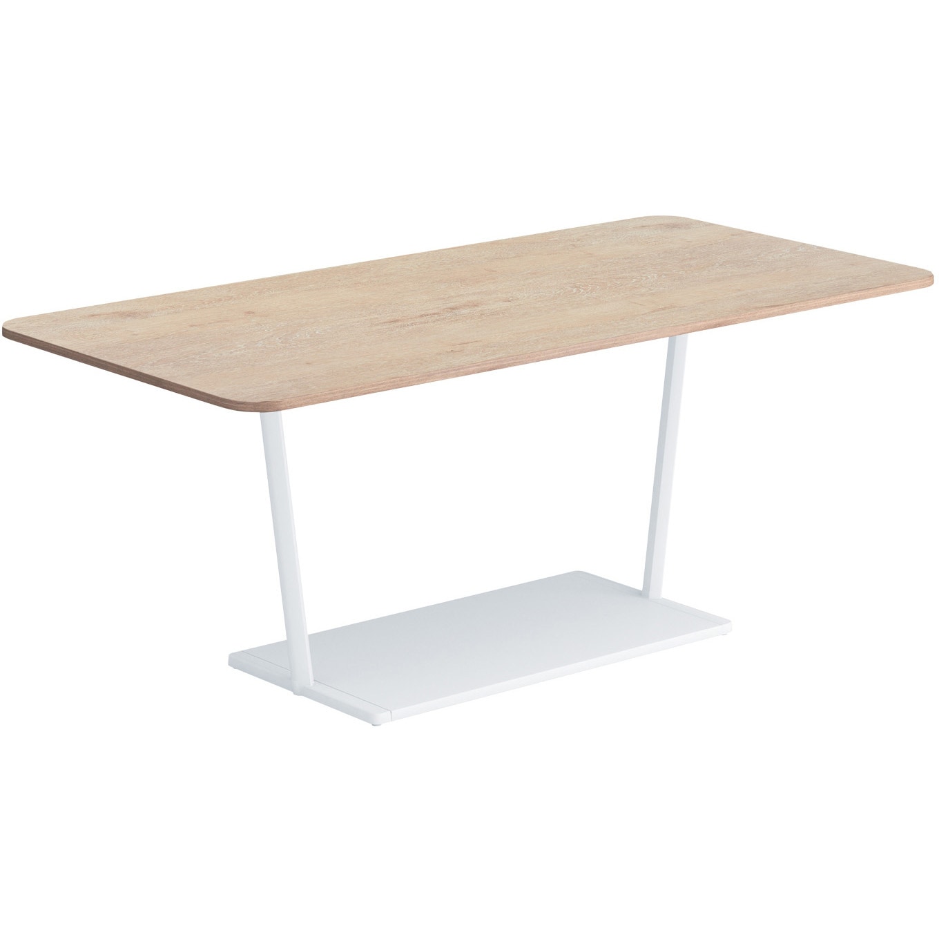 LT-RG189MSAAMW1N ラウンジテーブル リージョン  W1800T字脚 (配送・組立サービス付き) コクヨ 高さ720mm奥行900mm  LT-RG189MSAAMW1N