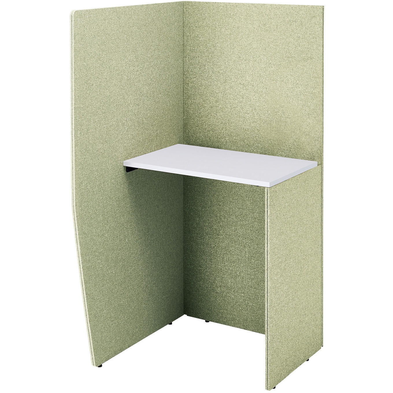 PVE-S8RHNNMH-PWLM1 1人用パネルブース ヴェルテ バックパネル無2．0右用 ハイ天板 (配送・組立サービス付き) 1台 コクヨ 【通販モノタロウ】