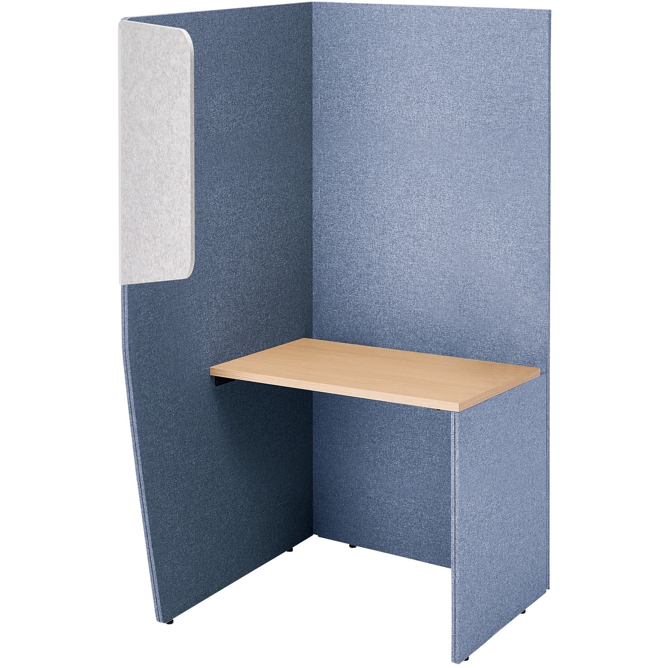 PVE-S8RMBNMH-T15L1 1人用パネルブース ヴェルテ バックパネル付 2．0右用 ミドル天板 (配送・組立サービス付き) 1台 コクヨ 【通販モノタロウ】