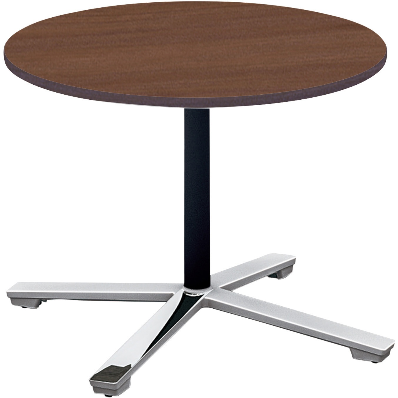 MT-VE7LPMV5-E 会議テーブル ビエナ 固定円形天板 ロータイプポリッシュ脚 (配送・組立サービス付き) コクヨ 高さ550mm幅750mm奥行750mm  MT-VE7LPMV5-E