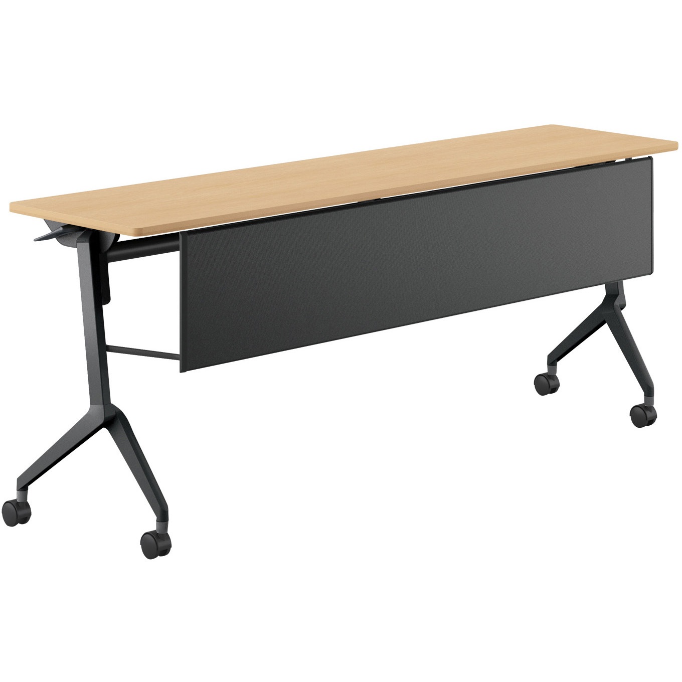 FLF-K1804MPN-6AT11 会議テーブル リーフライン W1800 幕板付・棚なし