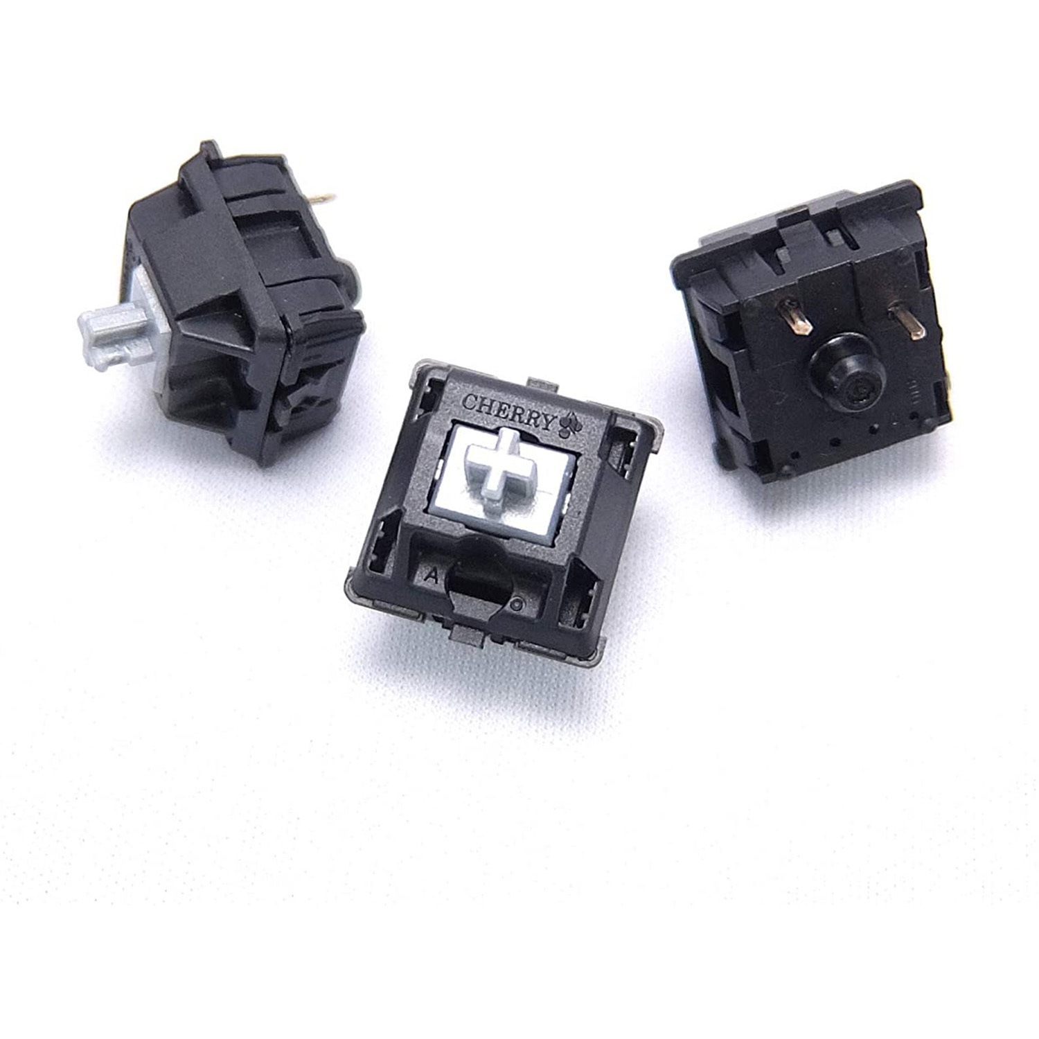 ADMXSV Cherry MX スピード メカニカルキースイッチ10個セット 銀軸