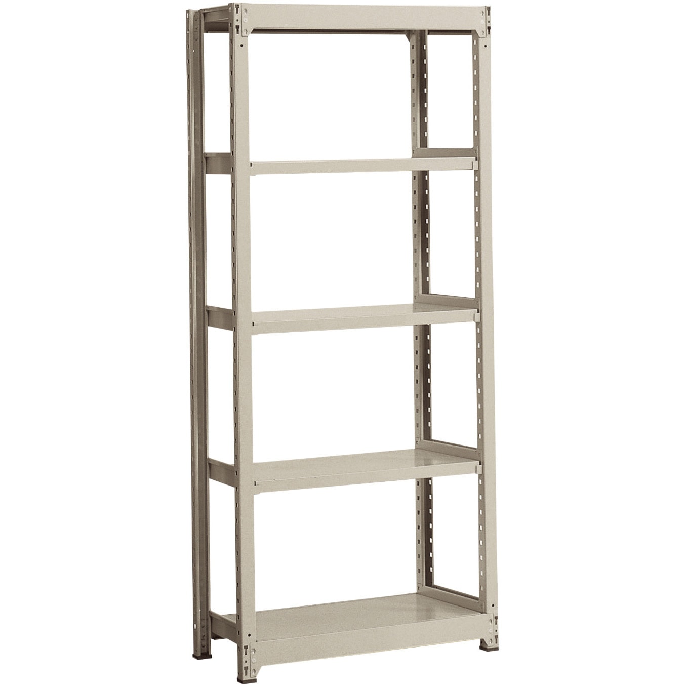 MM-A07355F1N ノンボルト中量ラック (配送・組立サービス付き) コクヨ ナチュラルグレー色