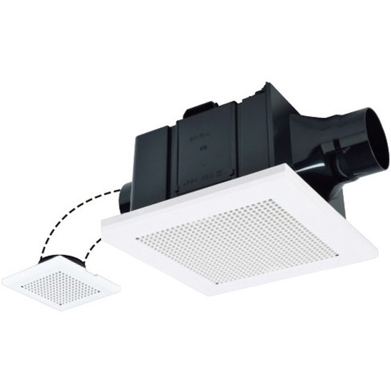 VD-15ZFLC14-S 天井埋込形換気扇 2部屋用低騒音形 1台 三菱電機 【通販モノタロウ】