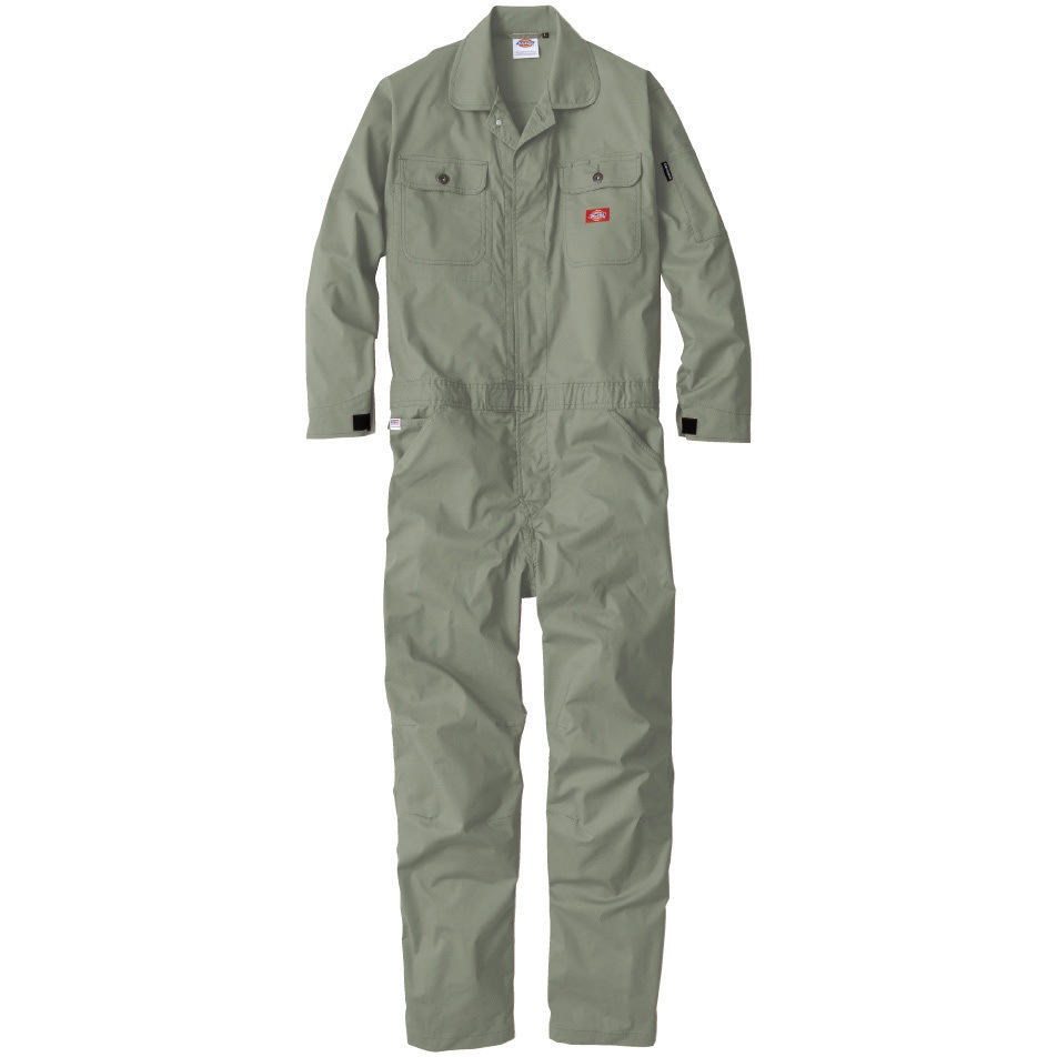 D-746 ストレッチCVC長袖ツナギ Dickies(ディッキーズ) シダー色 サイズSS袖丈52cm  D-746 6,537円