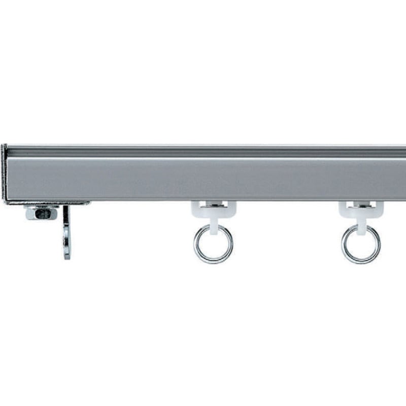 003024N Z-30大型カーテンレール(スチール製) フェデポリマーブル レール長さ4000mm  003024N