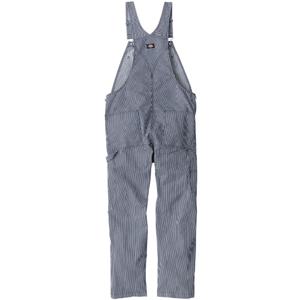 D-7109 ライト ストレッチヒッコリー オーバーオール Dickies