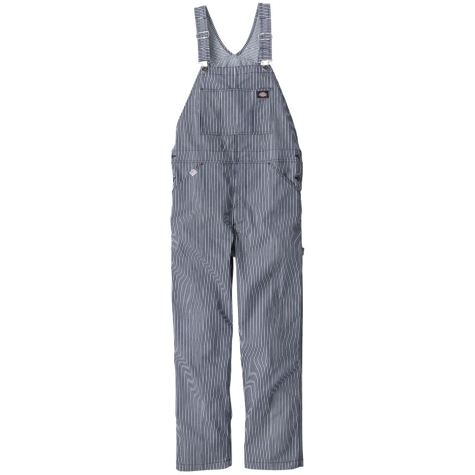 D-719 ストレッチヒッコリー オーバーオール Dickies(ディッキーズ) ネイビー色 サイズXS  D-719