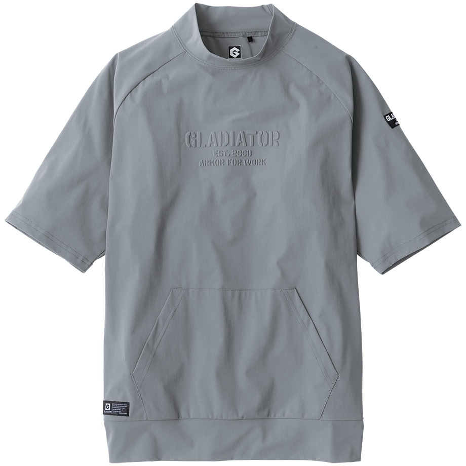 冷感ストレッチモックネック半袖シャツ GLADIATOR Tシャツ 半袖 【通販