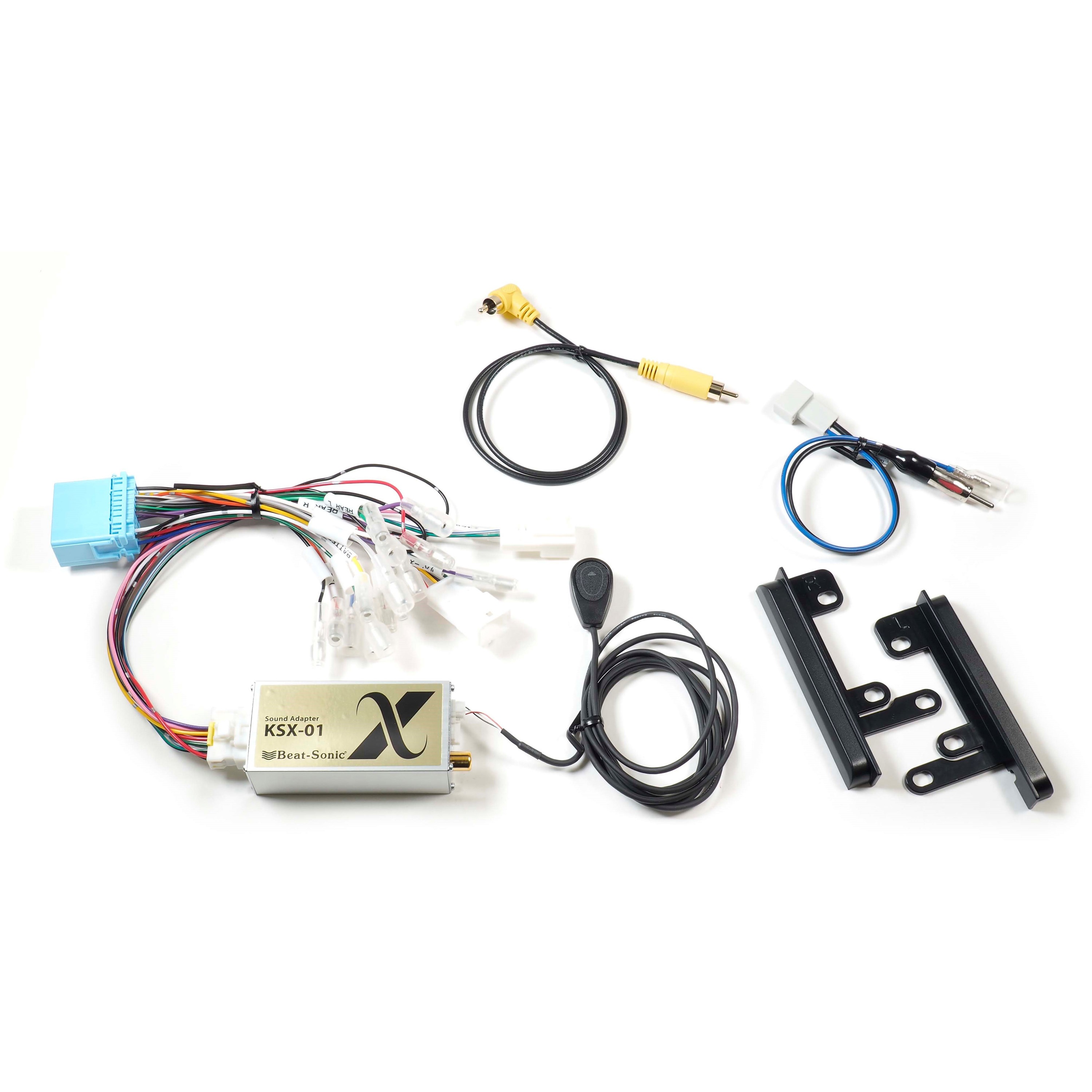 KSX-01 スズキ汎用サウンドアダプター 全方位モニター付車用 1個 Beat-Sonic 【通販モノタロウ】