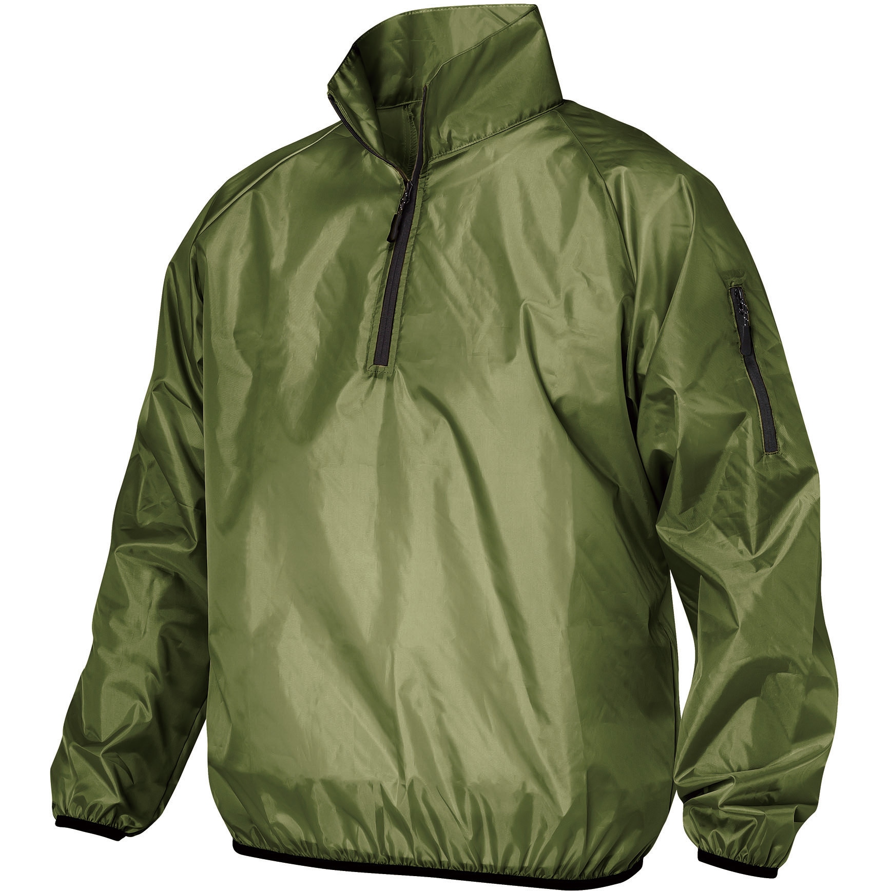 No15 ハーフジップハイネックヤッケ(ヤッケプラス) フードなしタイプ