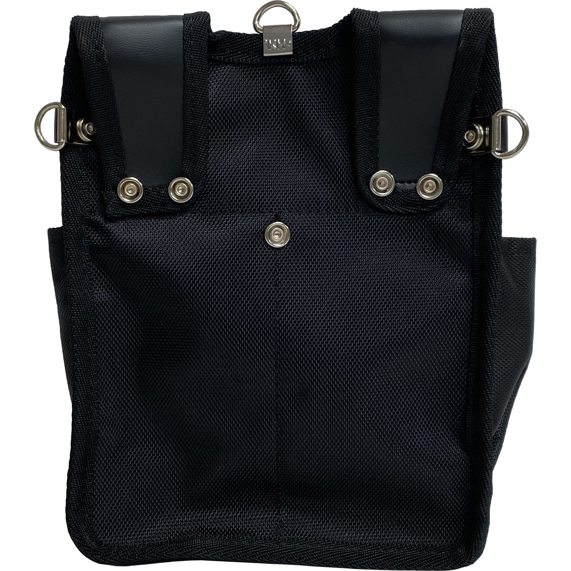 能面　面袋付き　黒髭 藤原産業 SK11 Schwarz 腰袋 3段 L SWZ-12 ブラック(黒) ( 1個