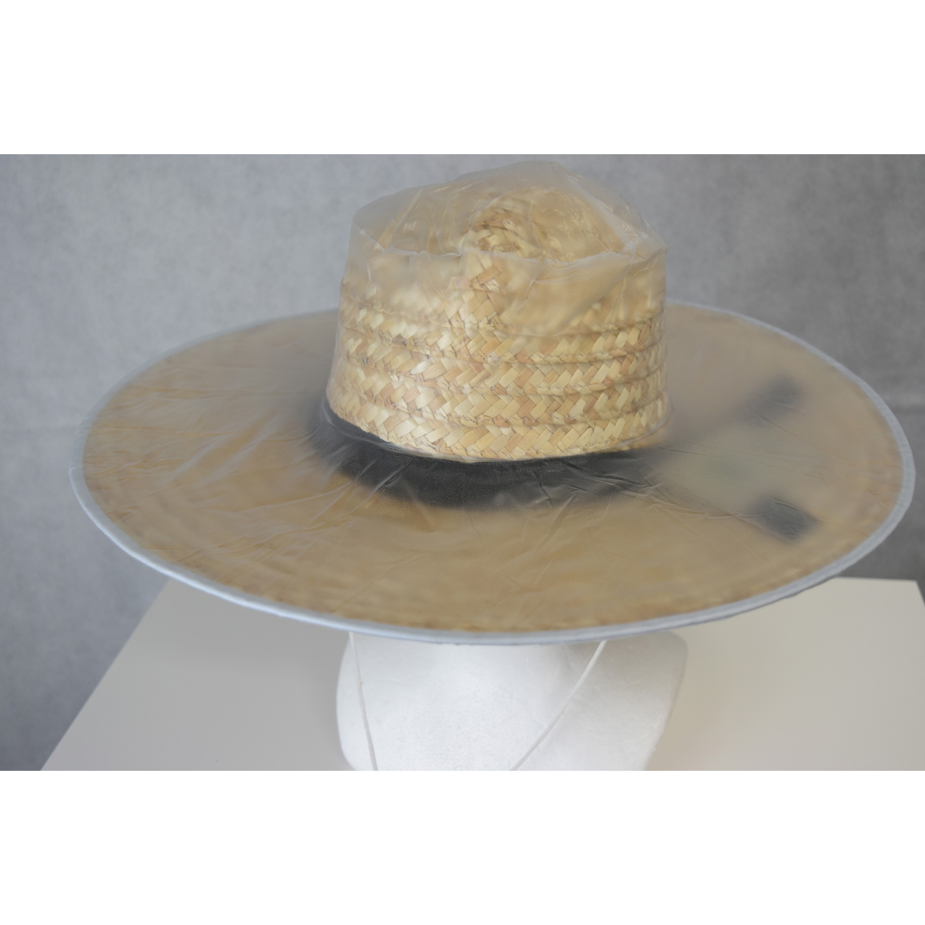 YPC-001 麦わら帽子用 ビニールカバー ヤマショウ 材質PVC100% 男女