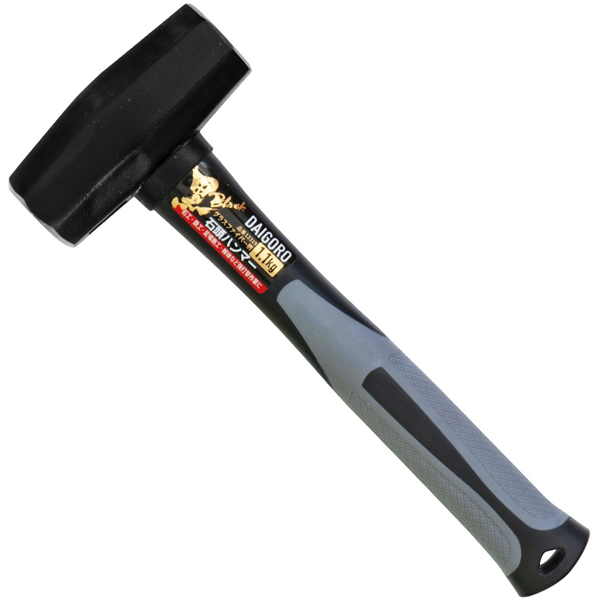 グラスファイバー柄石頭ハンマー 1個 大五郎 【通販モノタロウ】