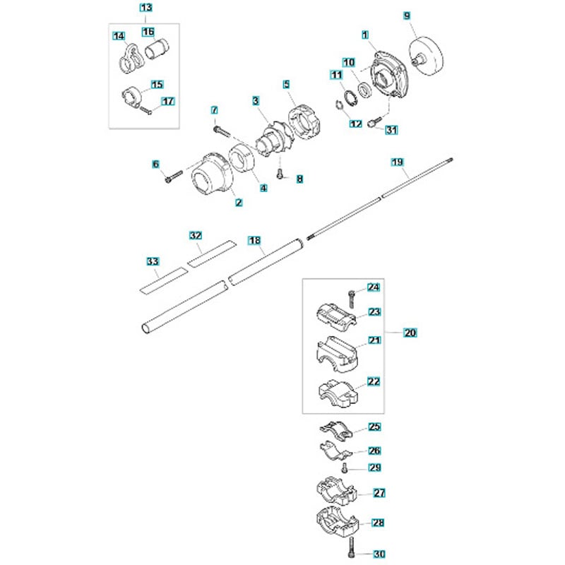 405012211 ゼノア エンジン刈払機 BC3510DW-EZ 部品 チューブおよびシャフト 1個 ゼノア 【通販モノタロウ】