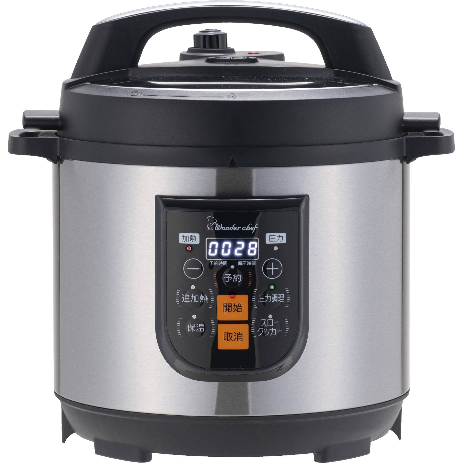 Wonder chef 電気圧力鍋8.0ℓ 310385 マイコン電気圧力鍋8．0L楽ポンプロ8L OEDF80 1個 ワンダー