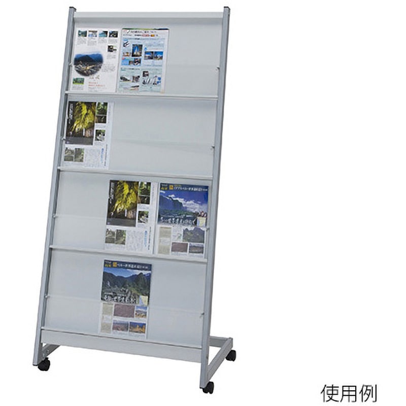 KPA-A412 パンフレットスタンド アクリルタイプ KPAシリーズ 1個 ナカキン 【通販モノタロウ】