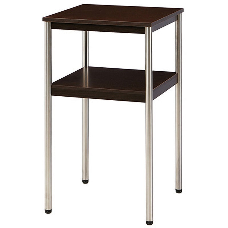ナカキン 電話台 ステンレス丸脚 ダークオーク TL-S40DK ナカキン 電話台 ステンレス丸脚 ダークオーク TL-S40DK ナカキン 電話