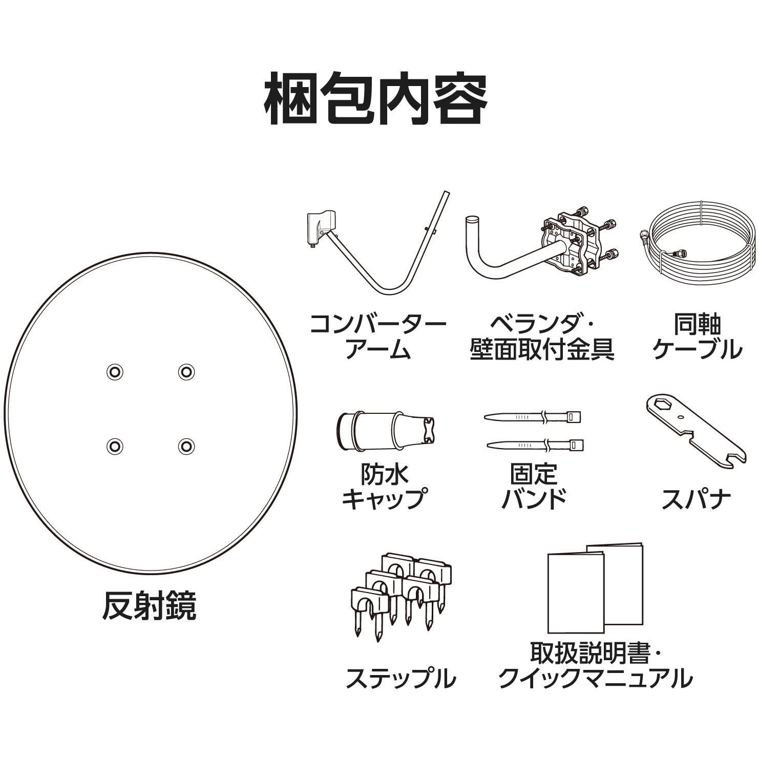 BS/CS アンテナセット値下げ可能　綺麗にし発送致します BS/CS アンテナセット値下げ可能 綺麗にし発送致します テレビ