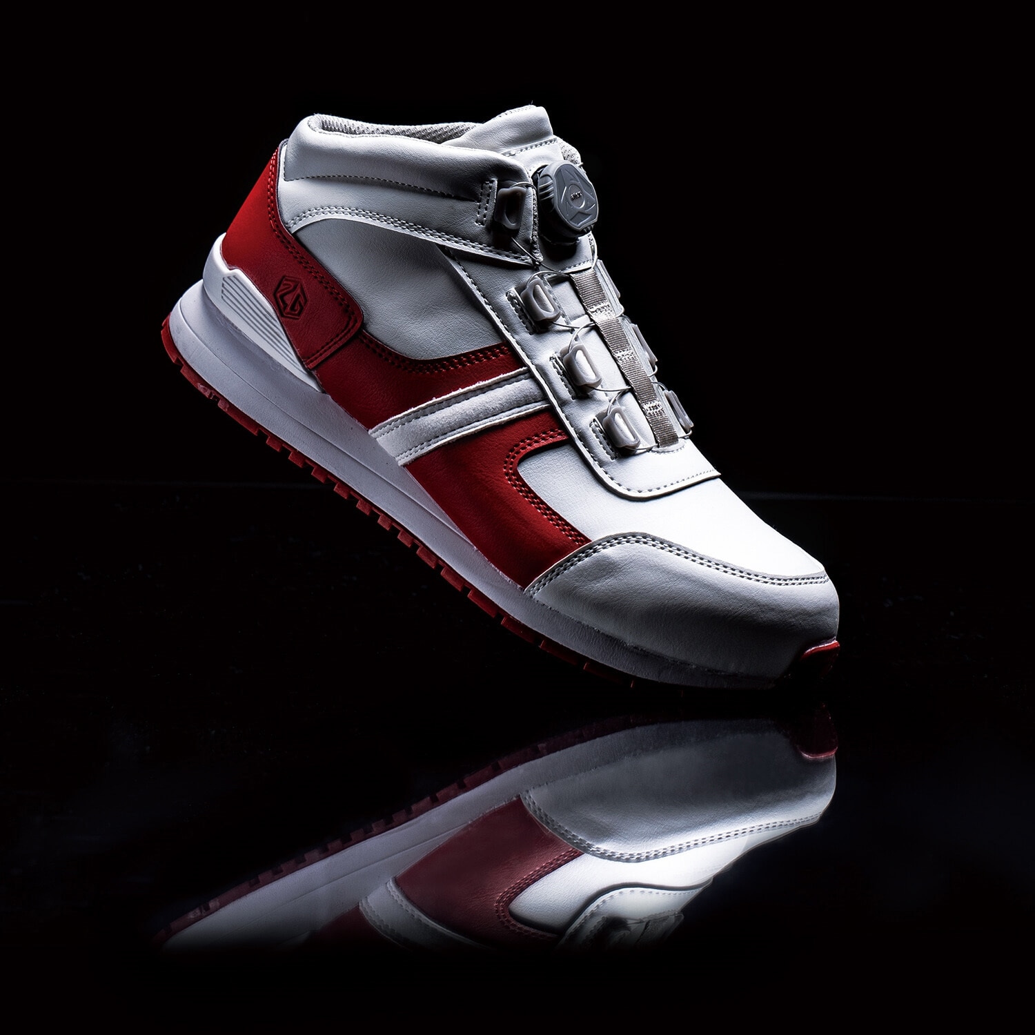 ZG-04 ダイヤル式ミッドカットセーフティースニーカー 1足 コーコス