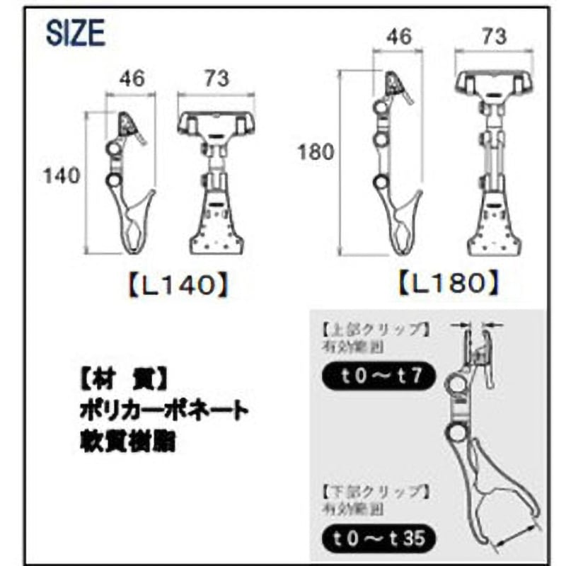 1191586 G-バインド フリー 日研工業 全長140mm 1セット(10個