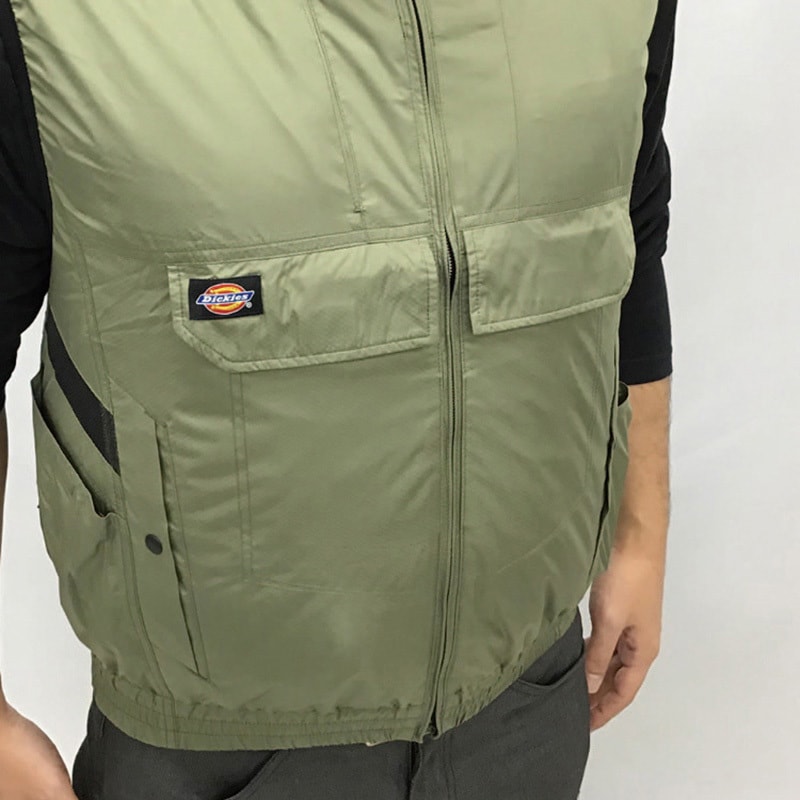 D-969 空調風神服 Dickies ボルトクールベスト Dickies(ディッキーズ) 服のみ - 【通販モノタロウ】