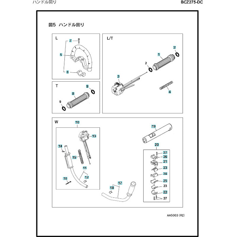 ゼノア刈払機 BCZ275GW-DC-ST （草刈機 エンジン式 ゼノア