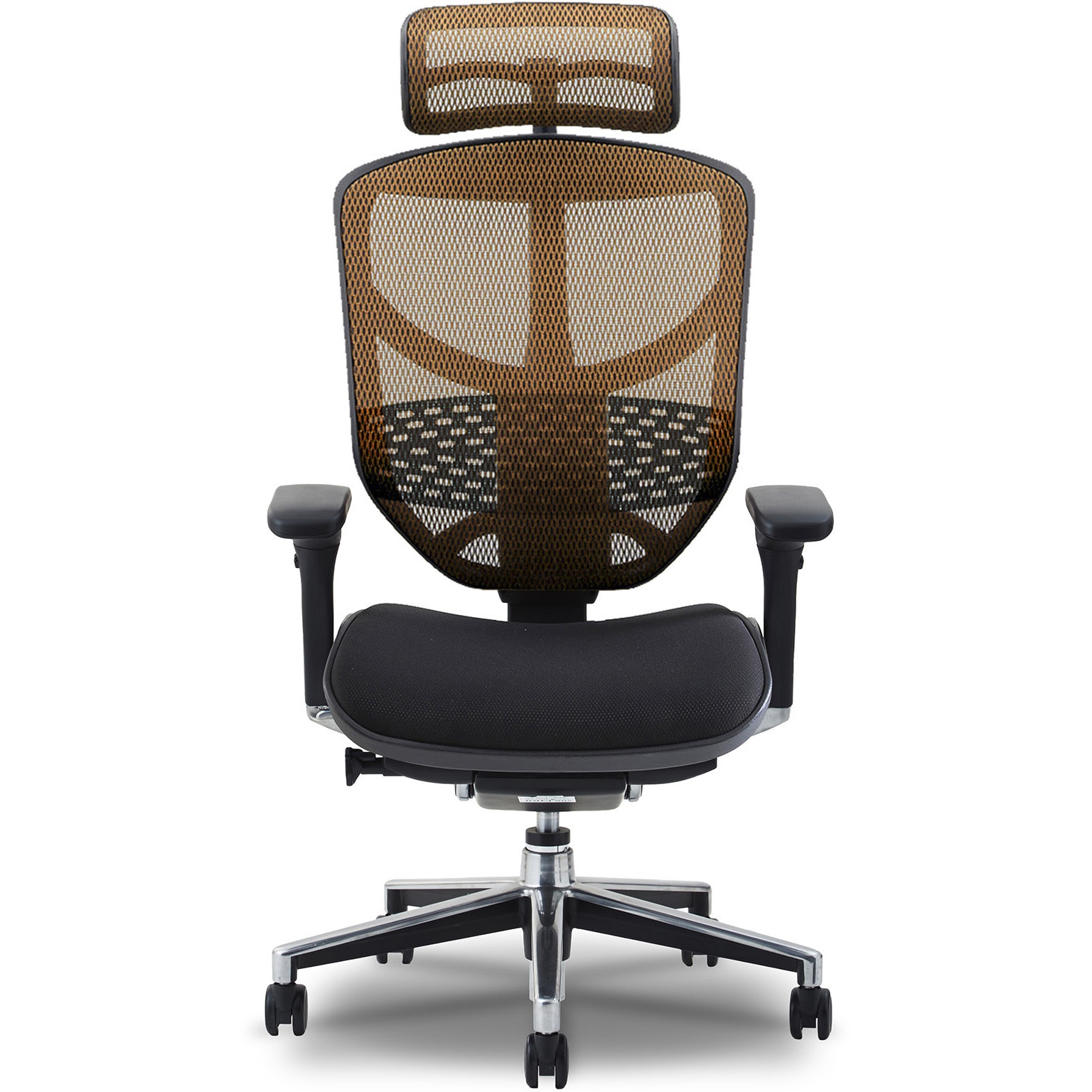 EJ-HBM     KM13 エンジョイ(座面モールドクッション) ハイタイプ エルゴヒューマン(Ergohuman) キャスターあり オレンジ色   EJ-HBM     KM13