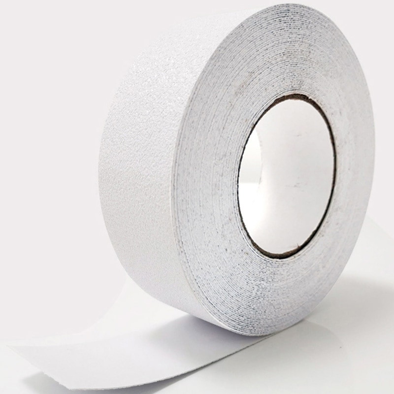 12201 樹脂(非鉱物粒子)滑り止めテープ セーフラン安全用品 長さ18m 1巻