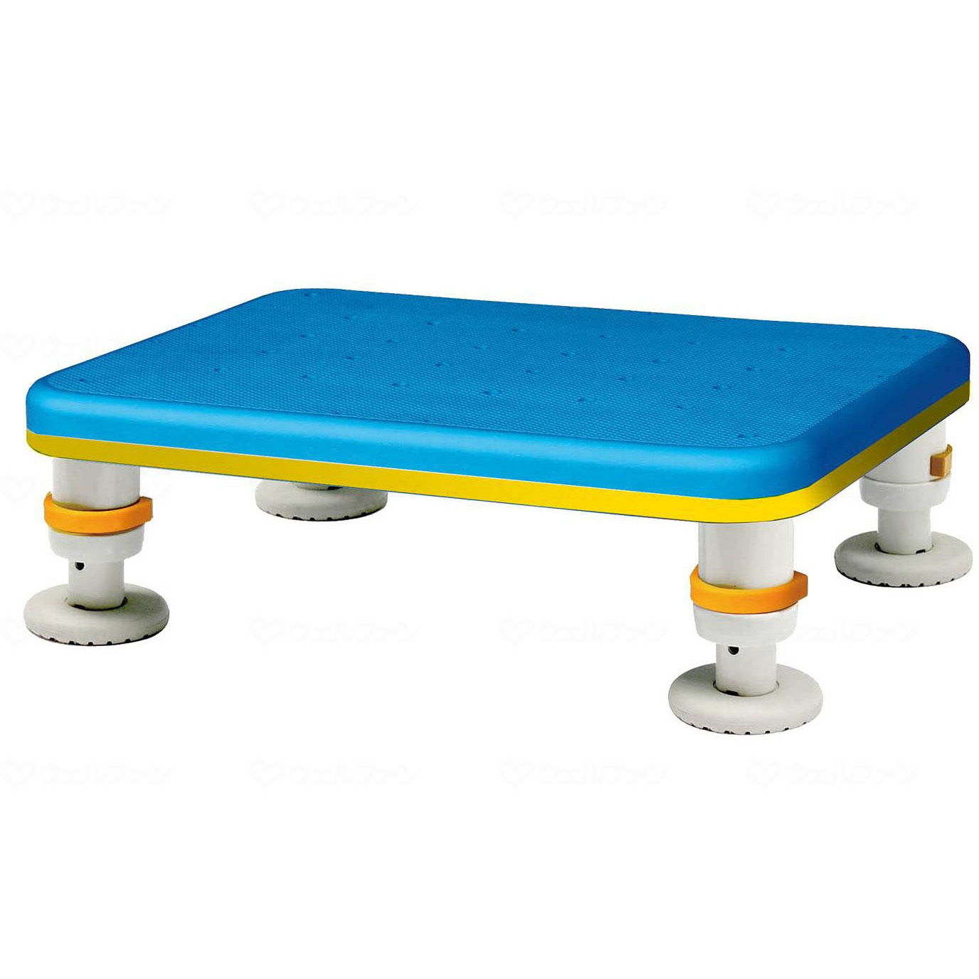 SYR10-15 ダイヤタッチ浴槽台 レギュラーサイズ/アクアブルー/10-15 1脚 シンエイテクノ 【通販モノタロウ】