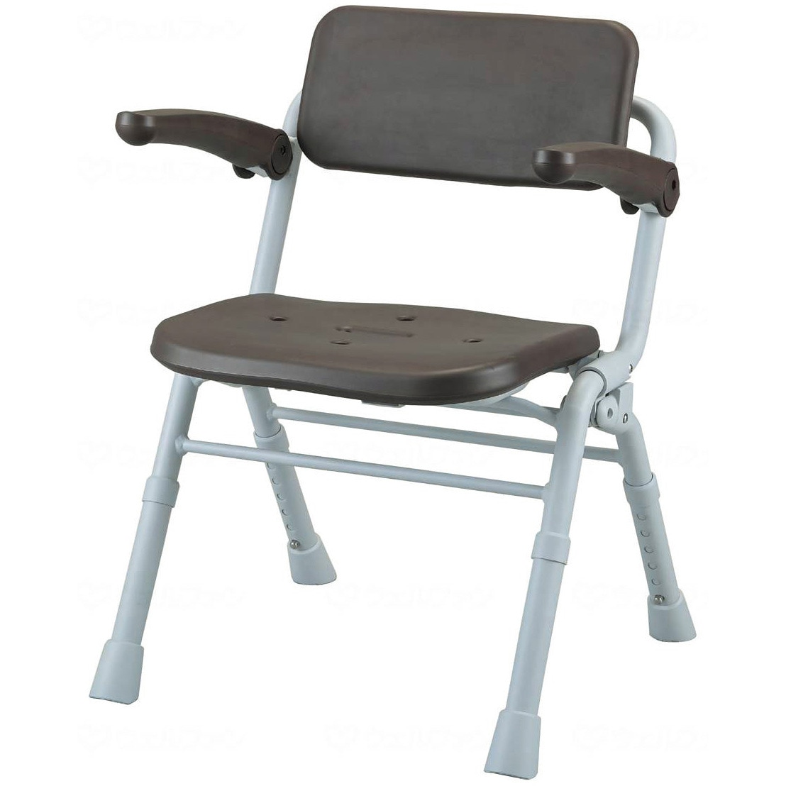 PN-L41532BR シャワーチェア(Air)ワイドSPワンタッチおりたたみ/モカブラウン/- 1脚 パナソニックエイジフリー・ライフテック 【通販モノタロウ】