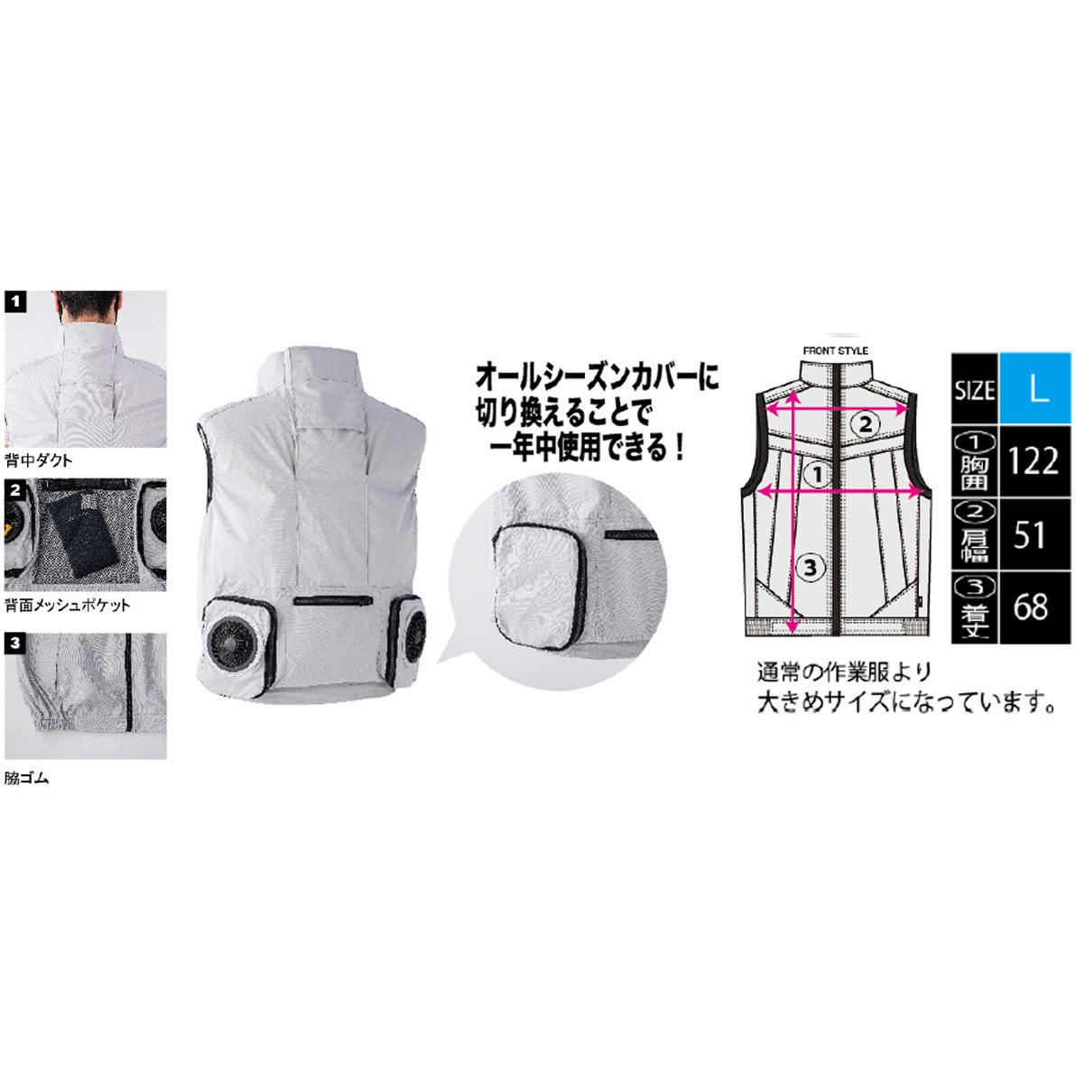 YMV2-G1-L-SET 神風YMV2 ベスト・ファンセット プロ仕様 1個 Y YMV2-G1-L-SET 神風YMV2 ベスト・ファンセット プロ仕様 1個 Y