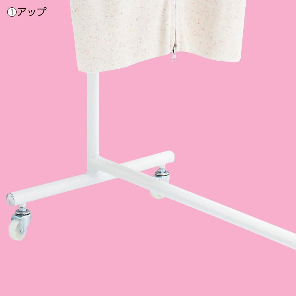 2161-60 ハンガーラック 5台組 ストア・エキスプレス 高さ108～178cm 1