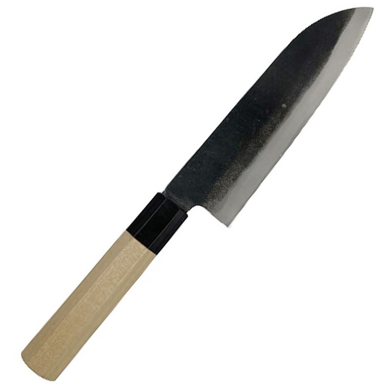 180mm No.23987 青紙三徳包丁 八重桜 刃長180mm