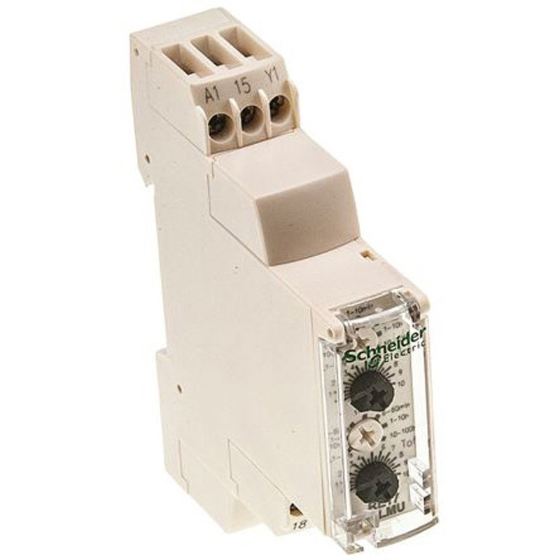 RE17RLMU Schneider Electric タイマーリレー 非対称 24 V dc， 24 → 240V ac DINレール 1個 シュナイダーエレクトリック 【通販モノタロウ】 8,345円