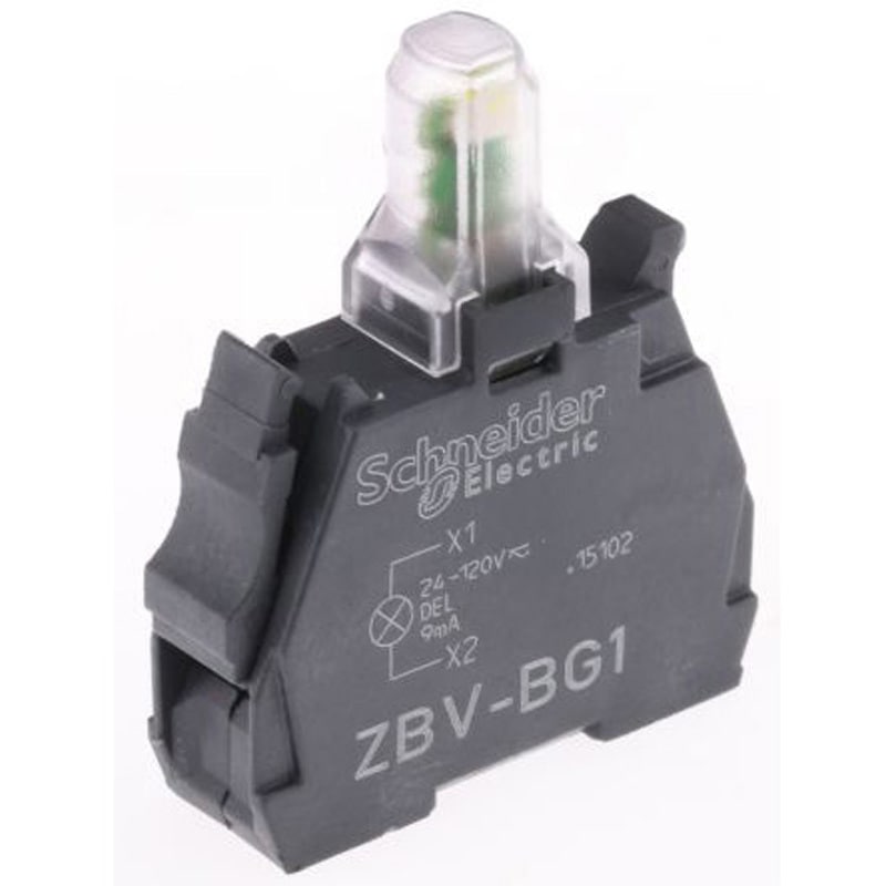 ZBVBG1 スイッチモジュール コンタクトブロック 24 → 120V ネジターミナル Schneider Electric シュナイダーエレクトリック シリーズHarmony XB